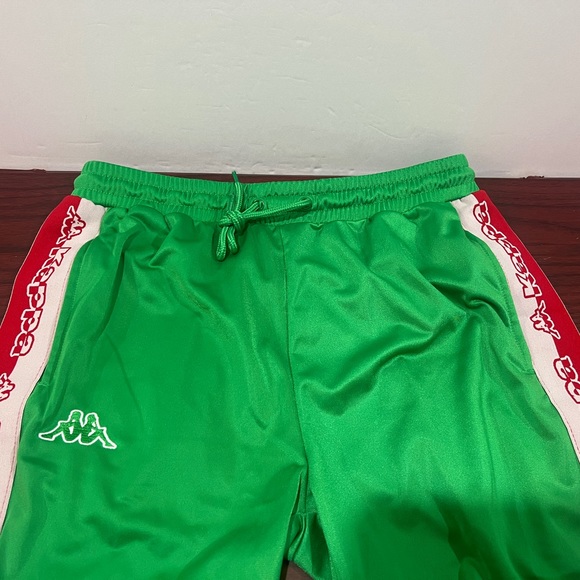 Kappa, Logo Tape Dalic, Sweatpants, Green, Red & White - Picture 4 of 10